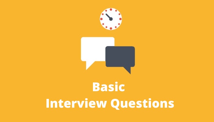Basic-interview-questions