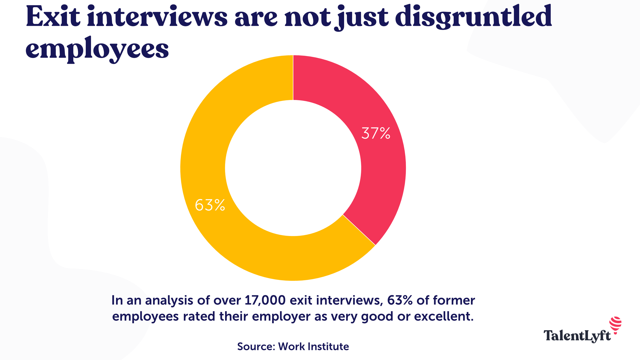 Exit interview are not just disgruntled employees