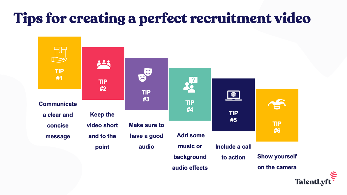 create perfect recruitment video