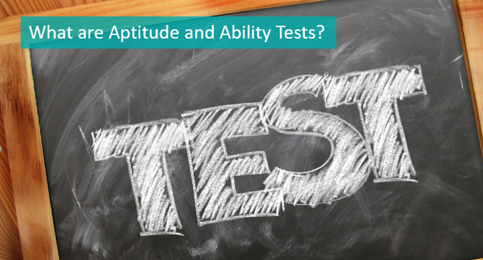what are aptitude and ability tests