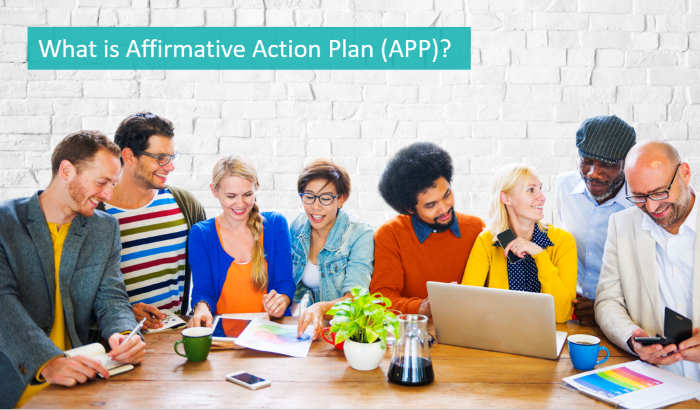 what is affirmative action plan or APP