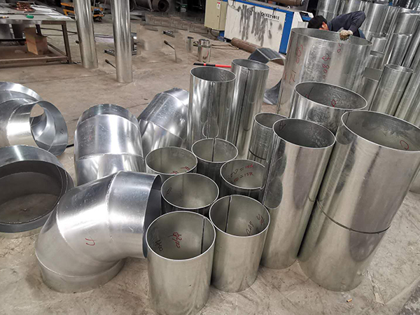 3.0厚鍍鋅圓管與圓彎頭